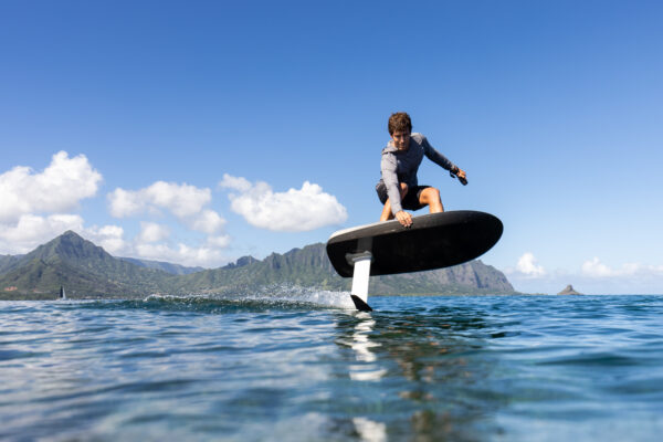 Fliteboard ULTRA gliding on serene Utah lakes, blending thrilling performance with awe-inspiring natural beauty.