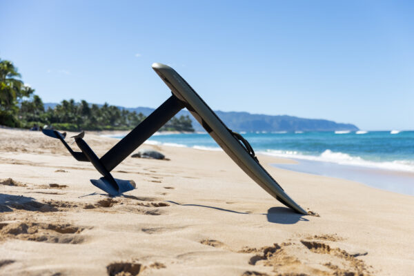 Green Fliteboard - Experience eco-friendly hydrofoiling with this sleek and sustainable electric watercraft, offering thrilling rides while minimizing environmental impact.